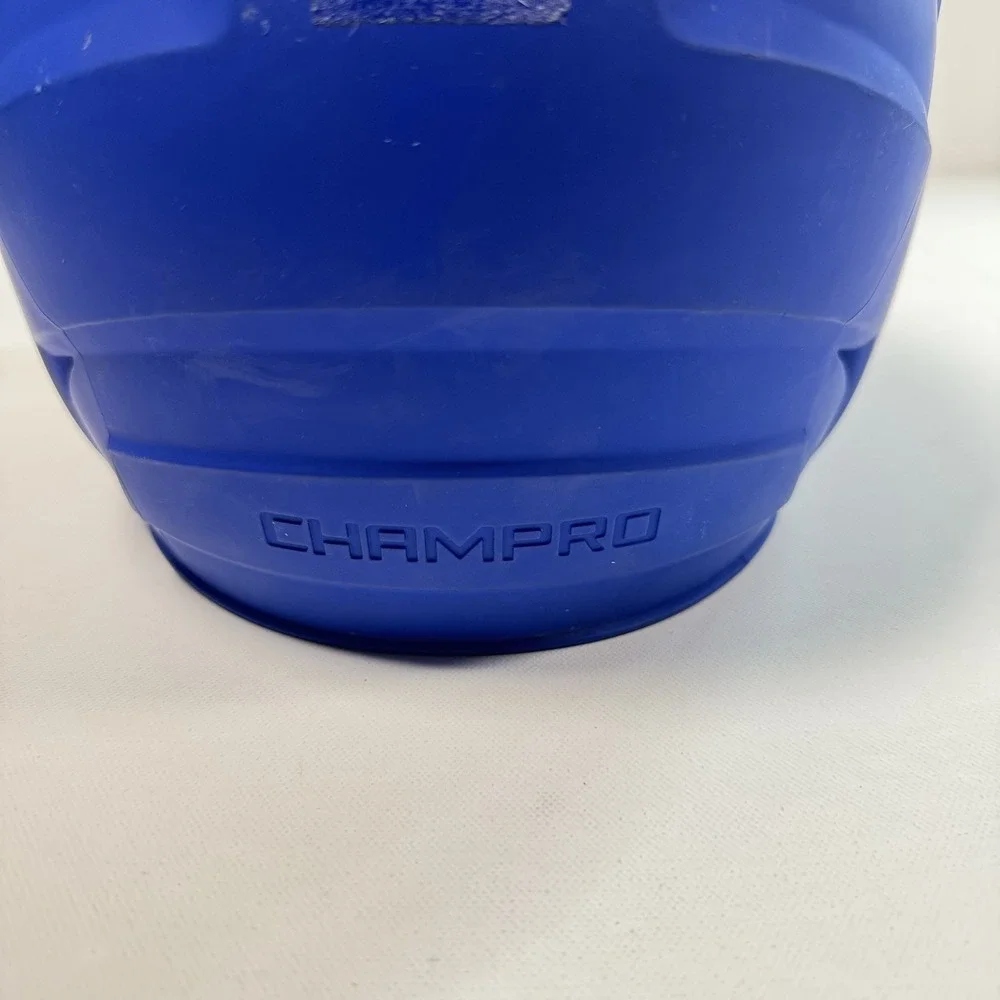 Champro Softball Batting Helmet with Face Guard – Blue – Size Large (7